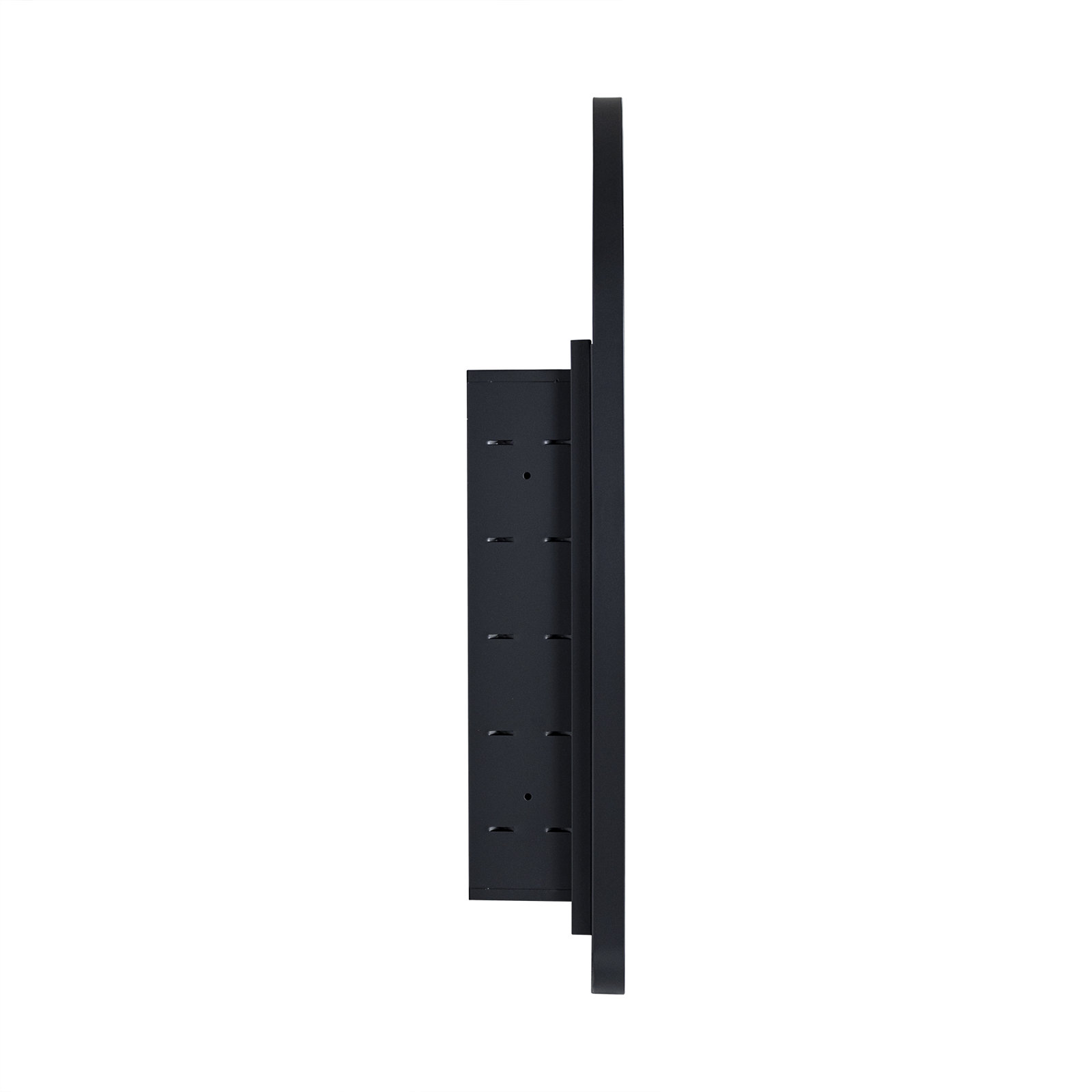 Recessed Medicine Cabinet, Black, 30" H x 20" W x 5.08" D