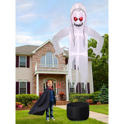 Halloween Ghost Ornaments Stuffed Holiday Accent