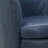Azurdee Top Grain 100% Genuine Italian Leather Swivel Barrel Chair-741458758