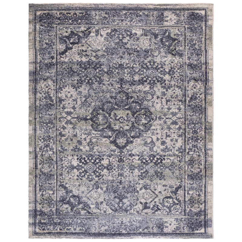 Brettney Hand Tufted Performance Oriental Rug, Rectangle 8' x 10'