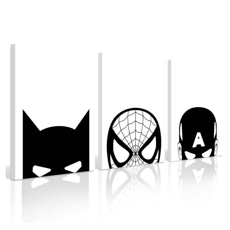 Spiderman Wall Art Boys Room Canvas Wall Decor 40x60cm