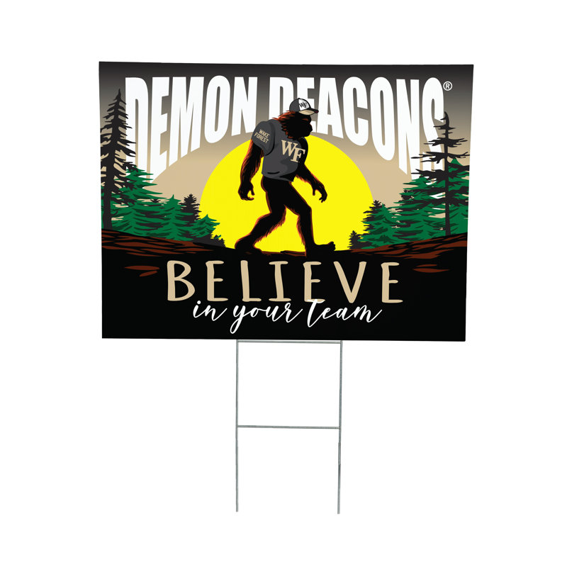 Enseigne de cour de l'Université Wake Forest, Bigfoot