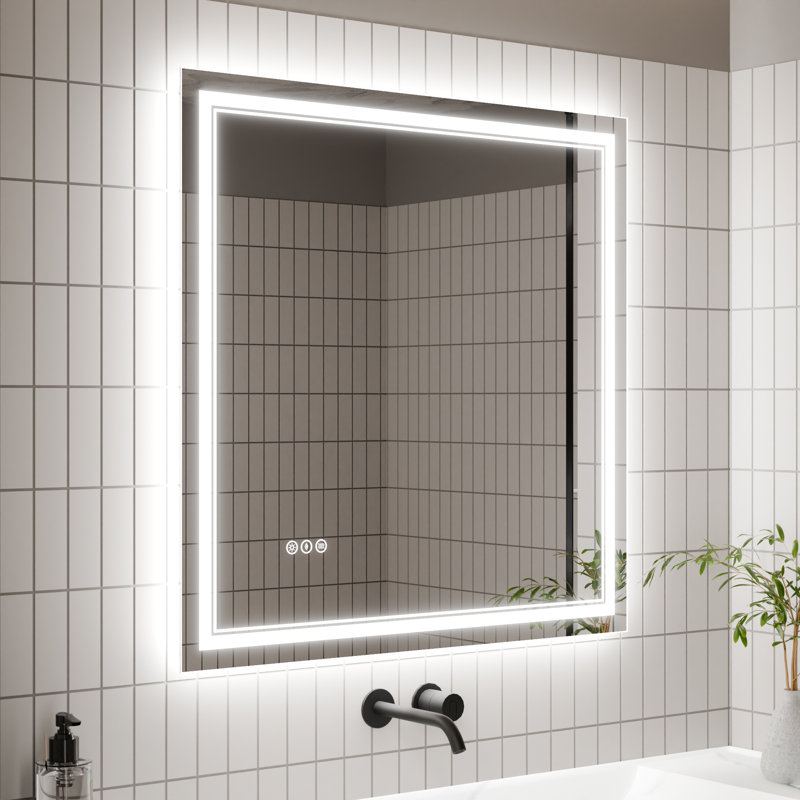 Miroir Earthalee, 35,83 po x 35,83 po, Carrée