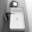 Lavabo de meuble-lavabo en céramique argile réfractaire de comptoir de 24 po Lofeyo