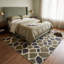 Tapis Billow à motifs animaliers, vert, gris et crème, antidérapant, à poils courts, pour intérieur et extérieur, adapté aux animaux de compagnie, salon, chambre, salle à manger, entrée, couloir, bureau, motifs patchwork, sauge, anthracite, cuisine, passage intensif, facile à nettoyer, ultra doux et lavable.-1774067460