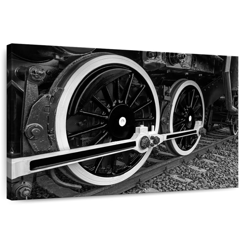 Mehar Train Wheels, 20" H x 30" W