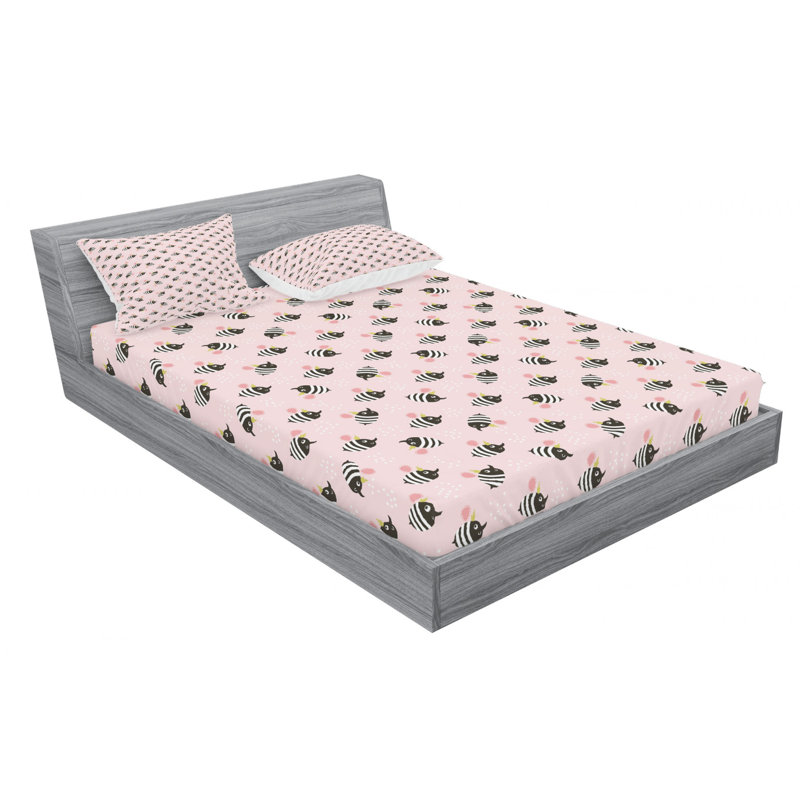 Microfiber Sheet Set, Full Sheet Set with Fitted Sheet