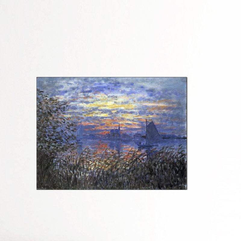 Claude Monet - Wrapped Canvas Painting, 60cm H x 80cm W x 1.8cm D
