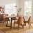 Fischer 71'' Ash Solid Wood Dining Table-2058955056