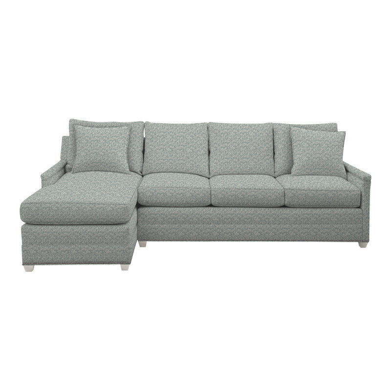 Connelly Upholstered L-Shaped Sectional Left Hand Facing, Tuck Water, Yes, Casa Blanca