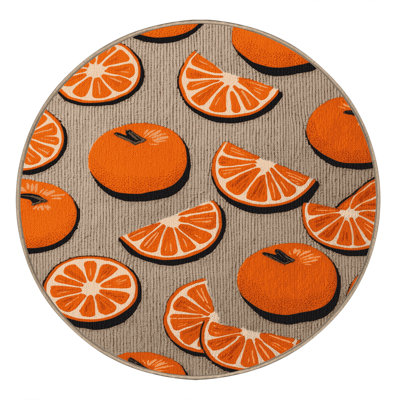  Tapis lavable tangerine