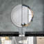 Huldar Glass Flat Wall Mirror