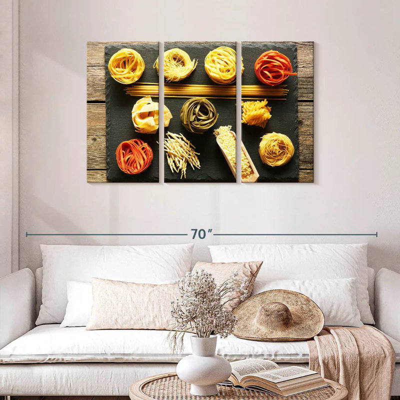 Yarlin Pasta, 28" H x 45" W