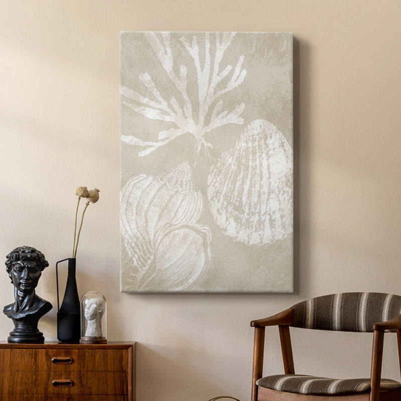 Neutre corail I - galerie Cavas sur mesure, H 12 po x l 8 po