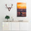 Surfer At Sunset - Wrapped Canvas Painting-56660037