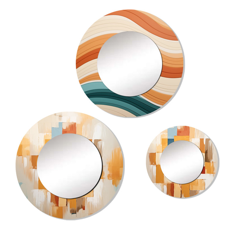 Ellengard Metal Round Mirror