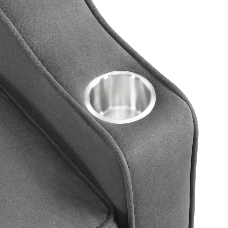 Canapé-lit avec couchette gris foncé, Gris foncé
