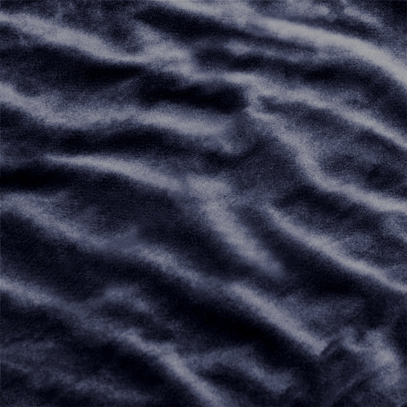 Rizokarpaso Luxury Square Scatter Crushed Velvet Cushion Cover, Dark Grey