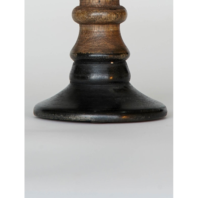 Pilier en bois 15 po, 2, Brûlé moyen, 9"/12"/9"