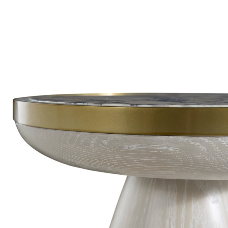 Cain Side Table - White