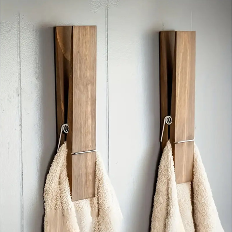 Ensemble de 2 épingles à linge géantes