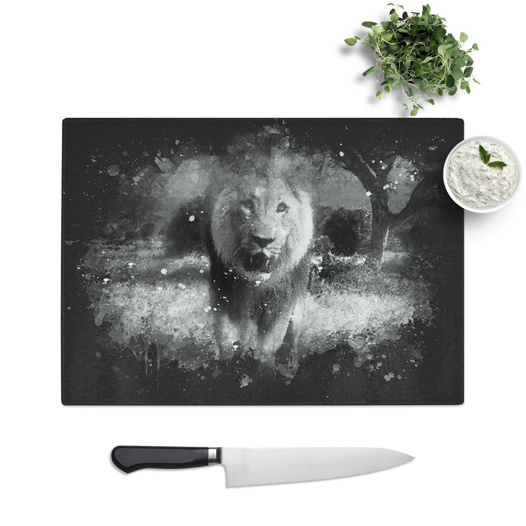 Lion Vol.5 Paint Splash Chopping Board