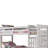 Agatie Kids Twin Over Twin Bunk Bed with Drawers-150172381