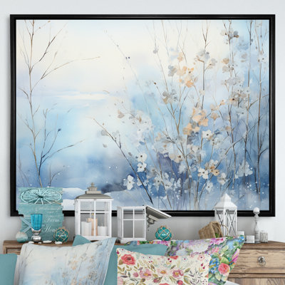 Frosty Scenic Winter Landscape III - Art mural paysage d'hiver