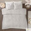 Housse de couette 100% coton très grand / très grand chenille - médaillon, 3, médaillon gris 3-127242685-127242684