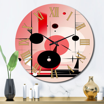 Colleene - Horloge murale géométrique moderne
