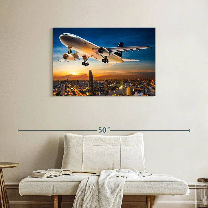 Mehar Transportation Plane, 24" H x 36" W