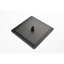 Pomme de douche noire matte pour la salle de bain - Acier inoxydable, buse haute, écoénergétique et autonettoyante, compatible avec tous les bras standard-120920782