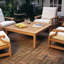 Classic Outdoor Square Teak Coffee Table