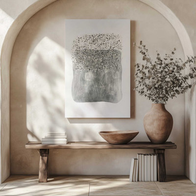 Toile tendue métallique «I»