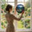 7.8"H Waterfall Landscape Stained Glass Window Panel-1366944512