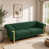 Velours vert rétro