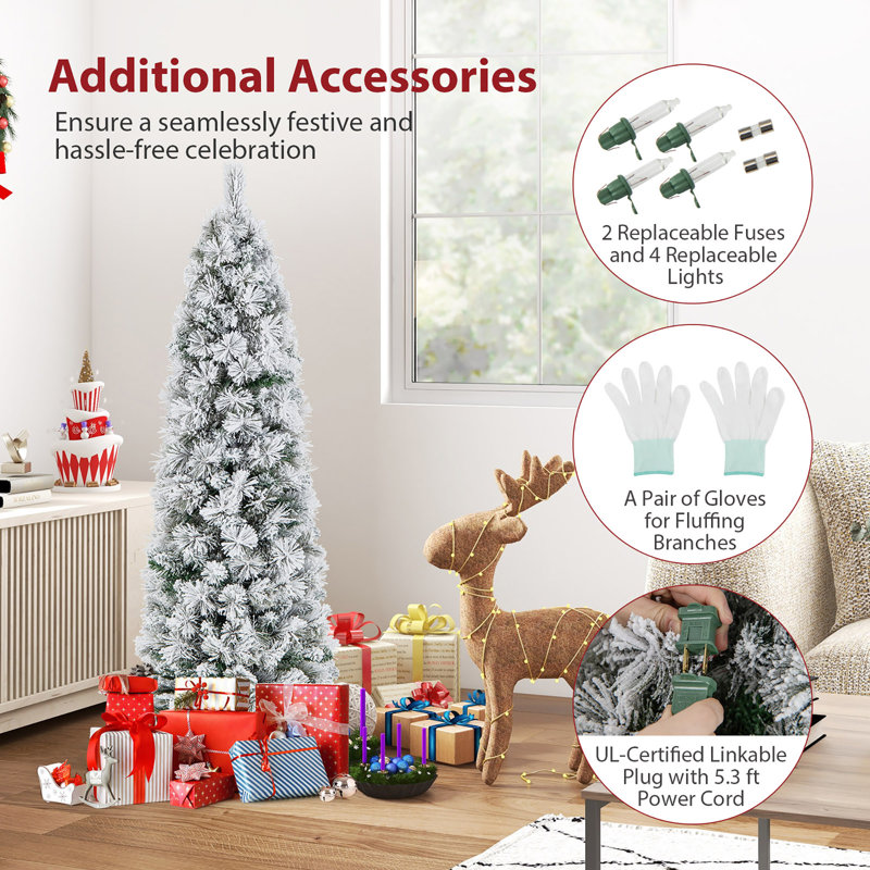 Arbre de Noël pin clair, H 4,50 pi