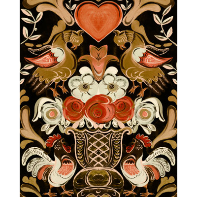 Tyrol Apres-Ski Home Floral Wallpaper Roll