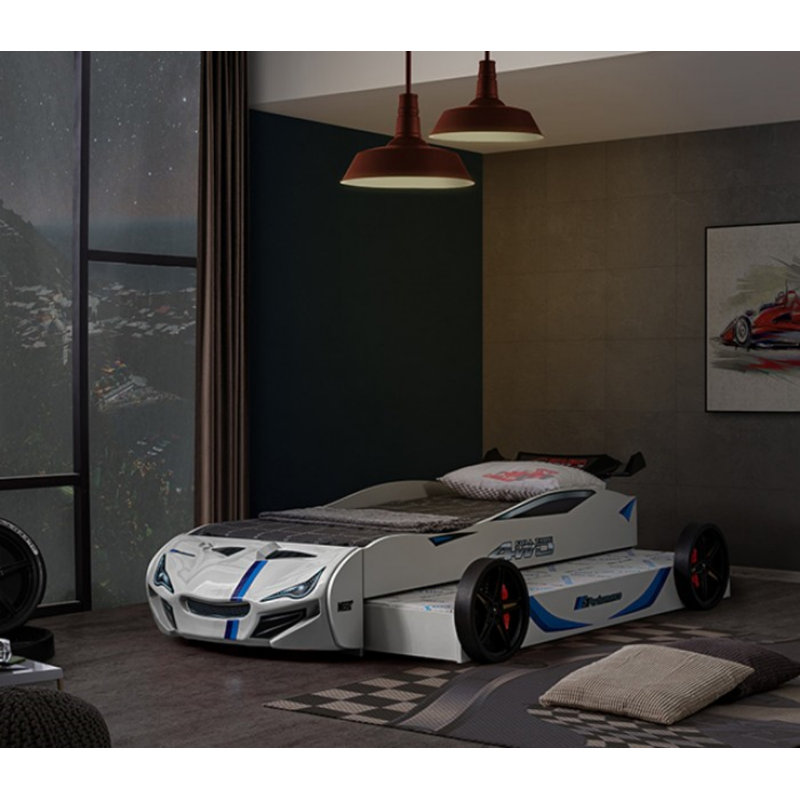 Lit voiture Liyana, Blanc