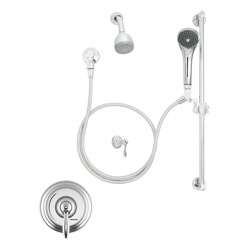 SentinelPro Thermostatic and Pressure-Balanced Shower Faucet