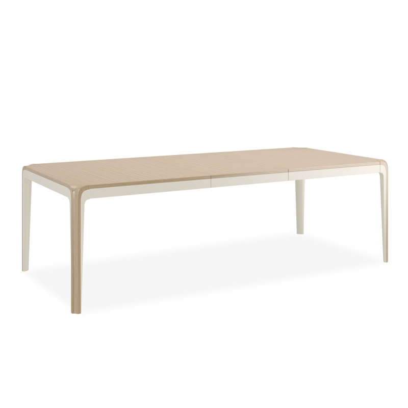 Caracole Classic Walnut Wood Dining Table, Light Brown