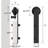 Sliding Standard Single Barn Door Hardware Kit-49603009