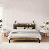 Havin Metal Platform Storage Bed