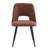 Jonko Modern Comfy Beige Teddy Fabric Upholstered Metal Legs Dining Accent Side Chair Set of 4-75142833