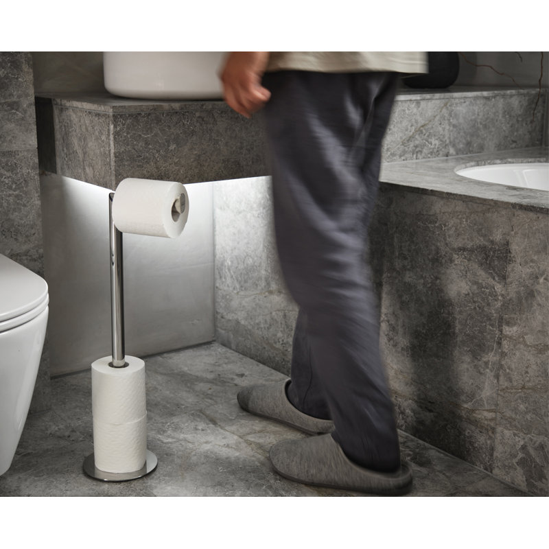 EasyStore Luxe 2-in-1 Toilet Paper Stand