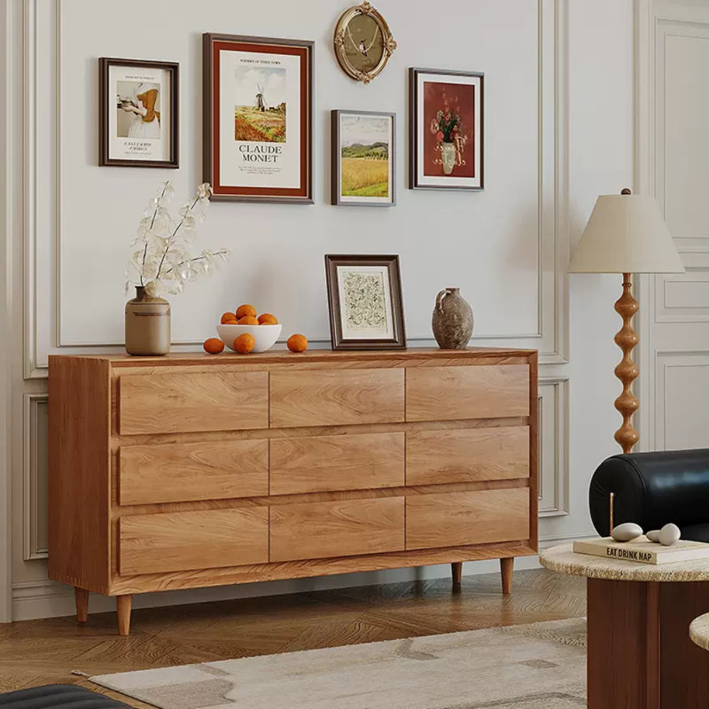 Armoire de véranda moderne en bois massif