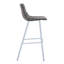 Tabouret de bar 41 po en cuir avec pieds en acier inoxydable-1911943942-1891155549