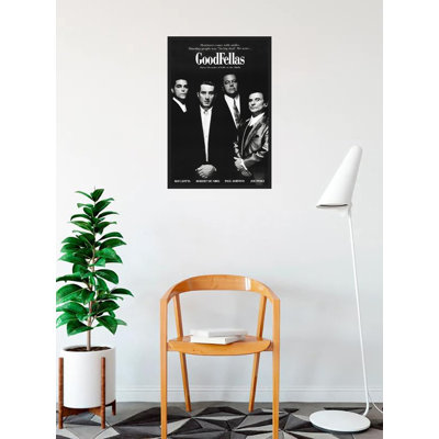 " GoodFellas Black And White Movie "