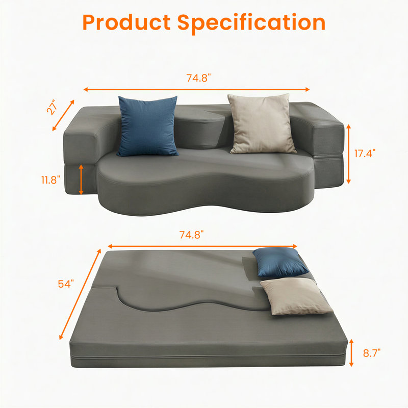 Sofa, Light Gray