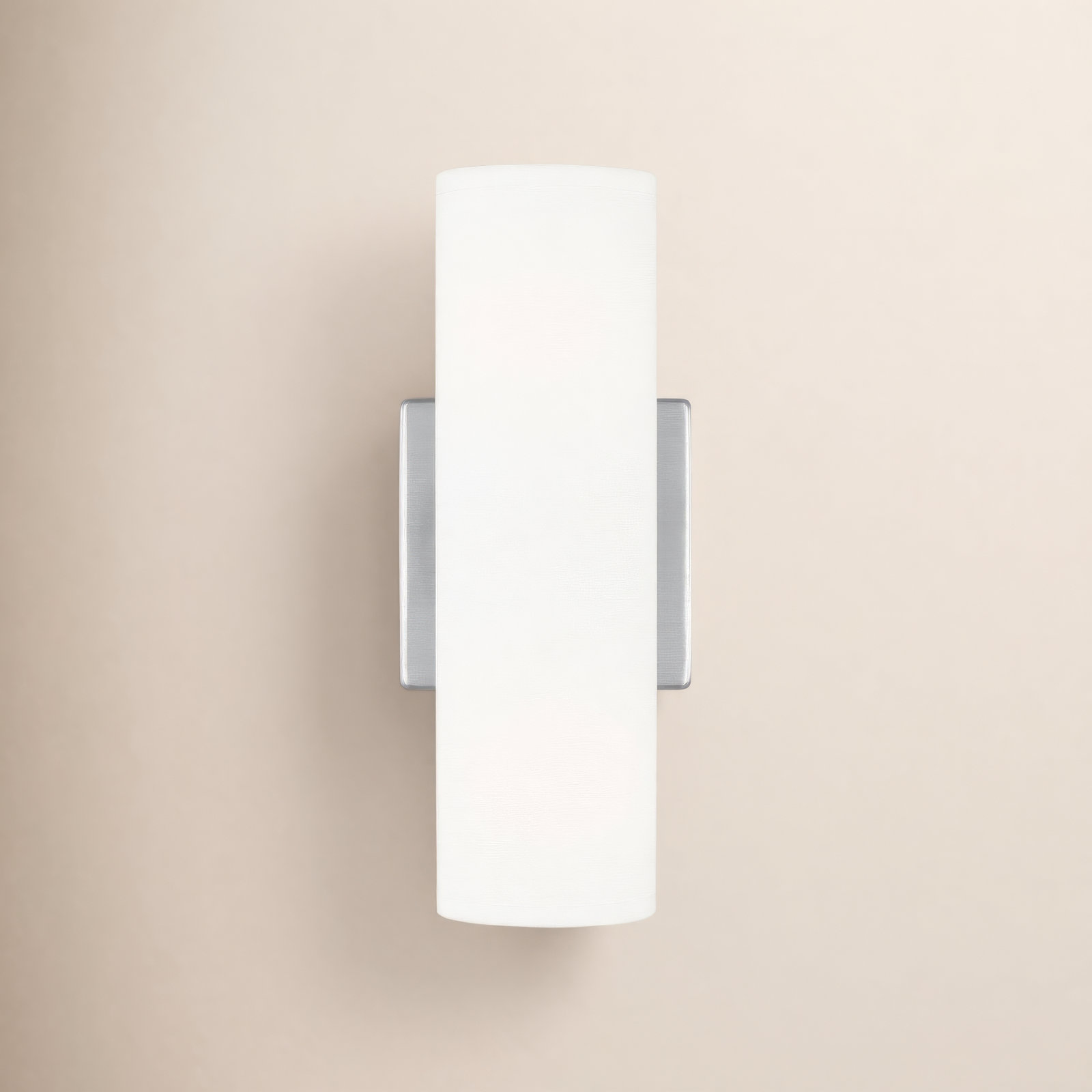 Capalino 2-Light Bath Sconce, Brushed Steel